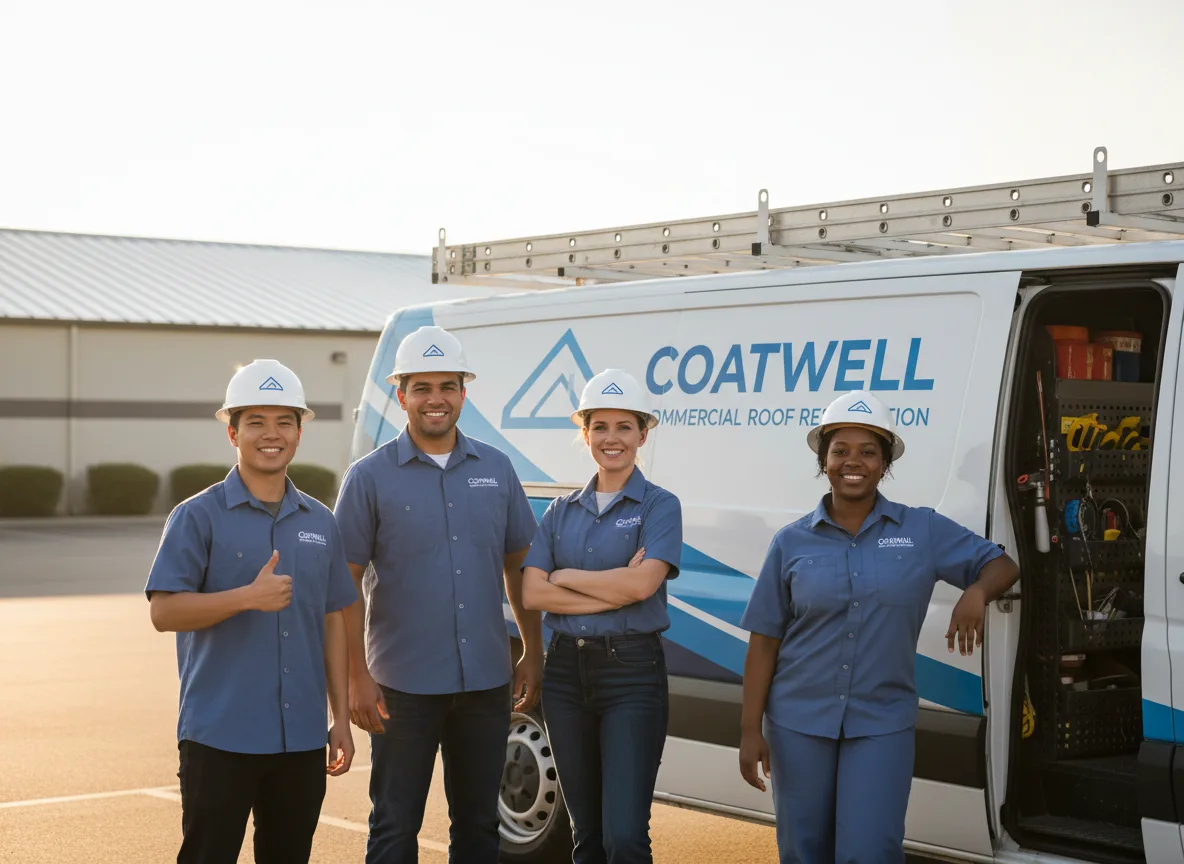 Commercial roof coating company in Ardmore, AL